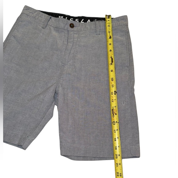 Vissla Shorts Mens size 32 Gray Casual Upcycled Poly Stretch Pockets - Picture 4 of 8